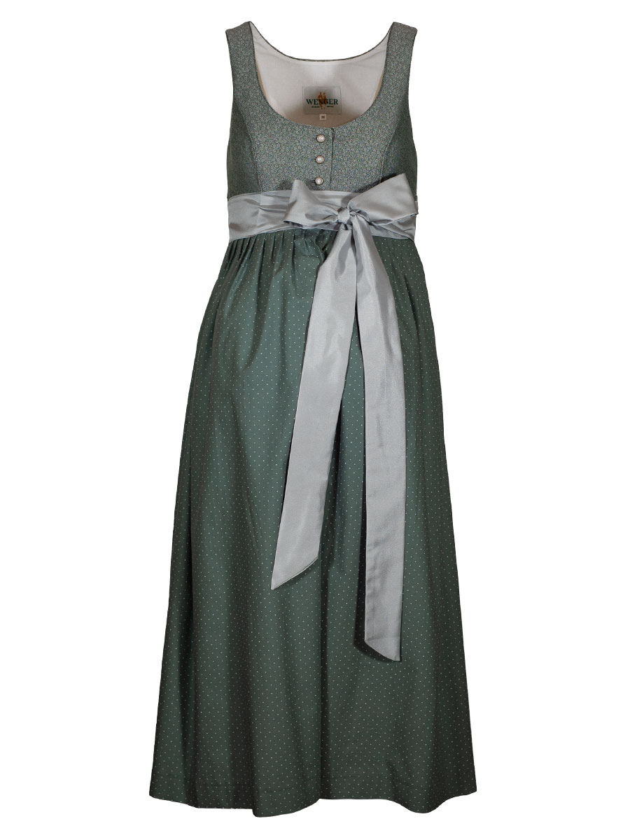 Wenger Mareike Umstandskleid, grün-hellgrün, festlich