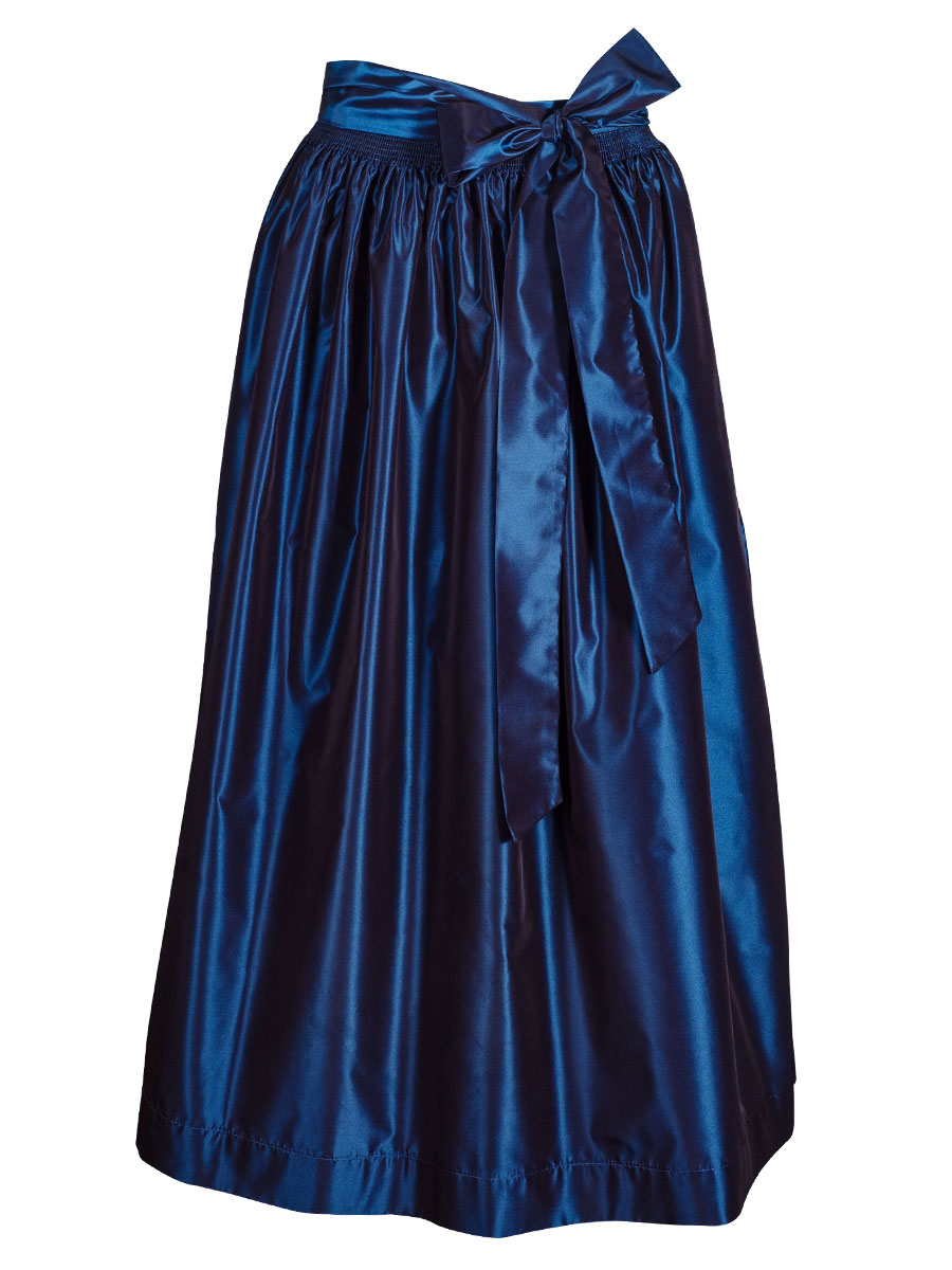 Hammerschmid Dirndlschürze, festlich, marine, 89cm