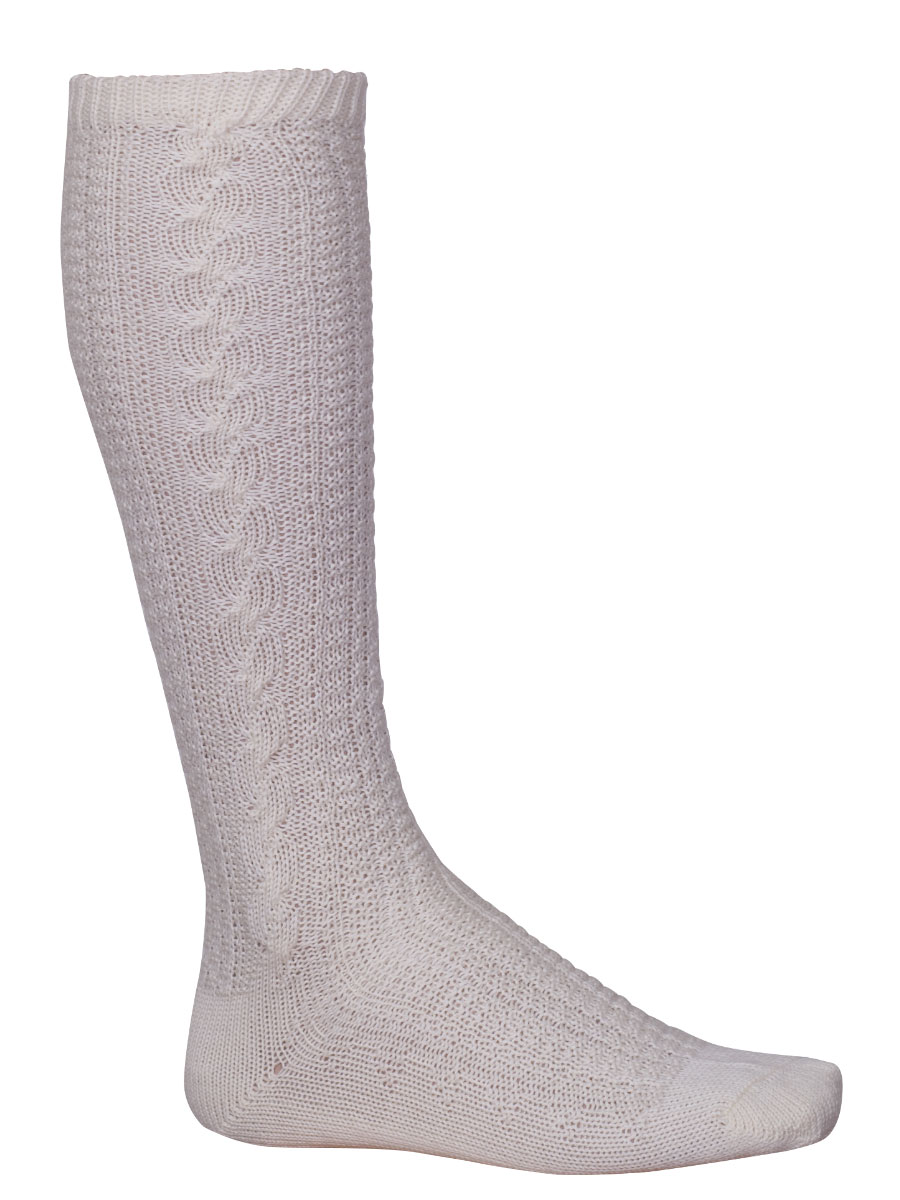 Veith Kniestrumpf wollweiß