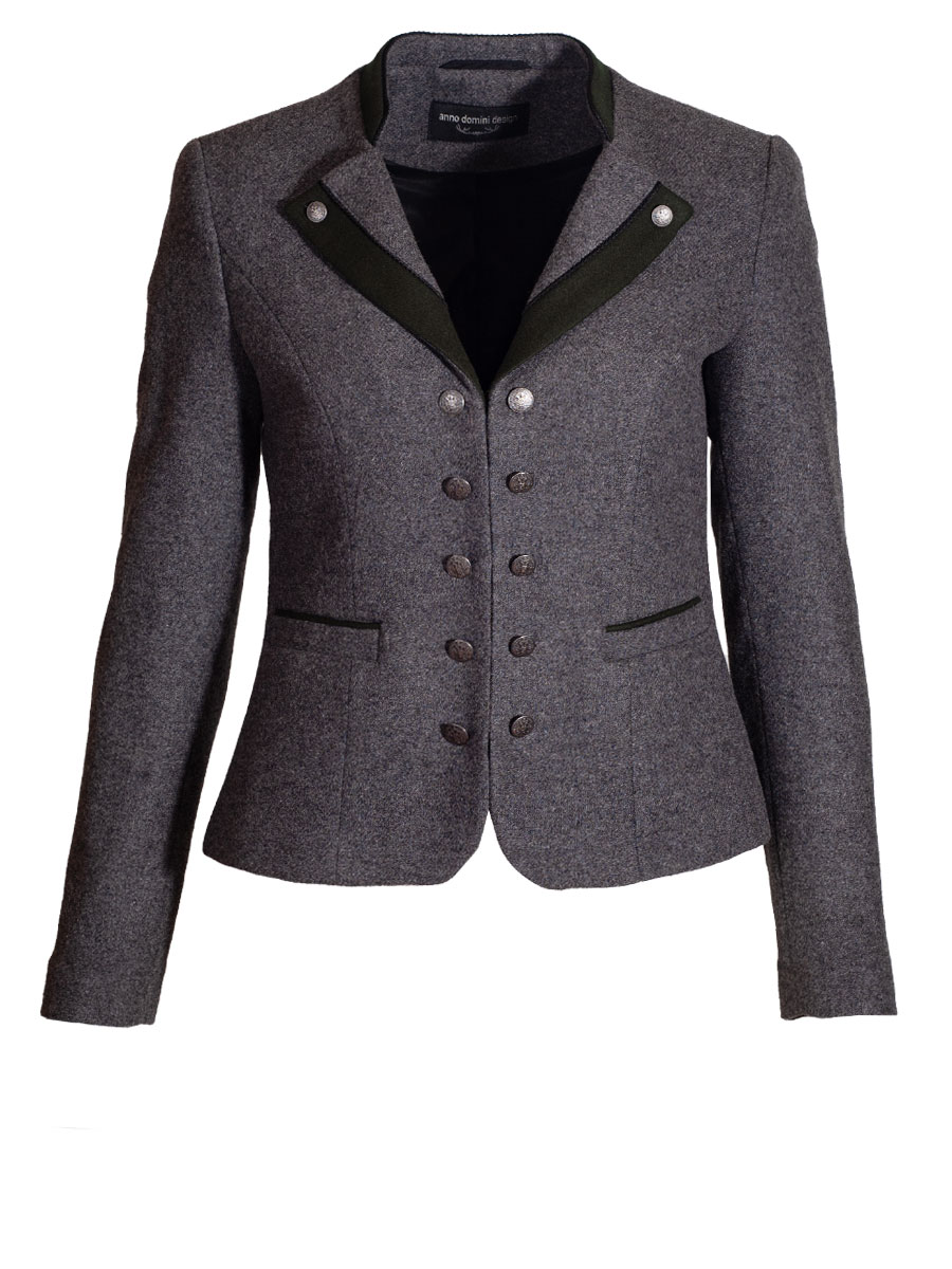 Anno Domini Design Janker Huberta, anthrazit, Rever