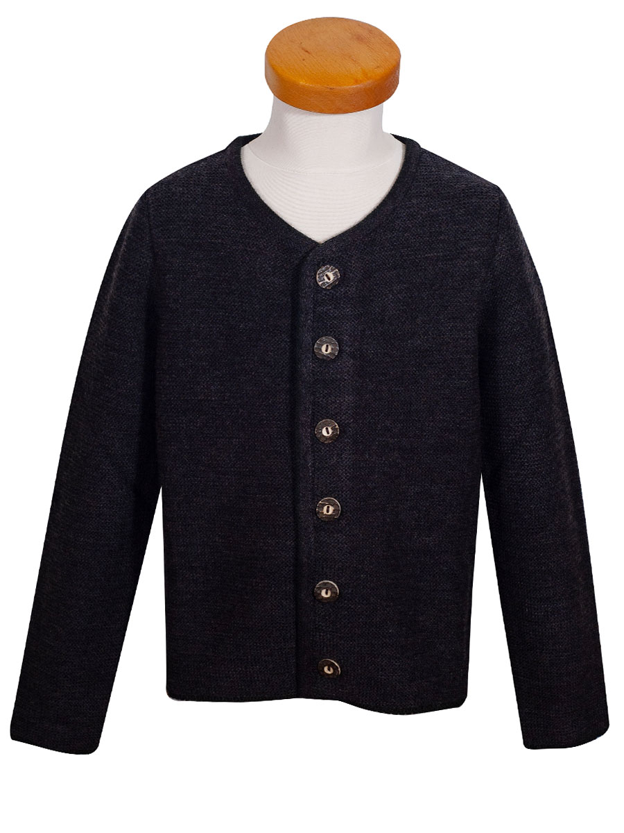 Hammerschmid Ried Strickjacke, Jungen, anthrazit