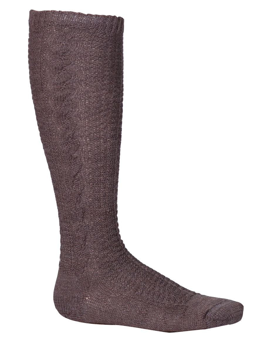 Veith Kniestrumpf trachtenbraun