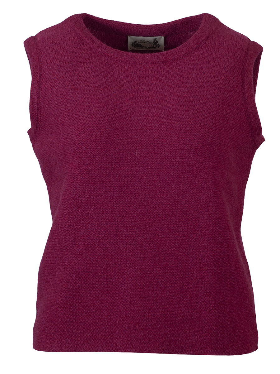 Astrifa Johannesberg Strickpullunder rubinrot