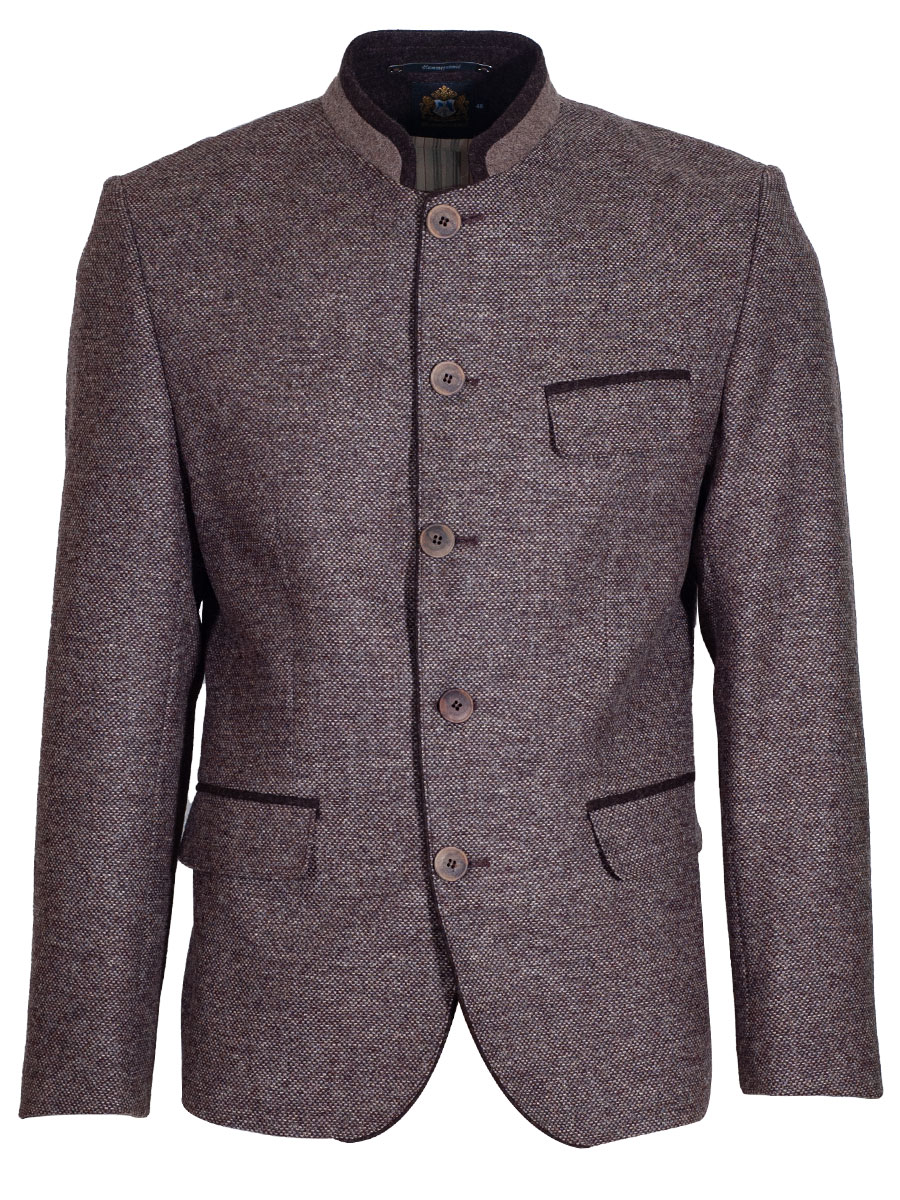 Hammerschmid Trachtenjanker Paolo, braun meliert