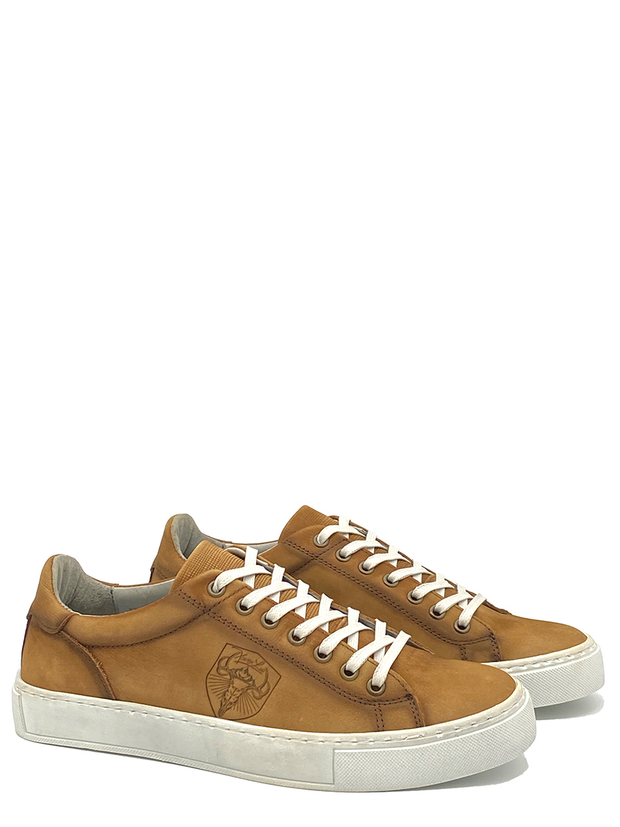 Xaver Luis Leder Sneaker Bene, cognac, sportlich