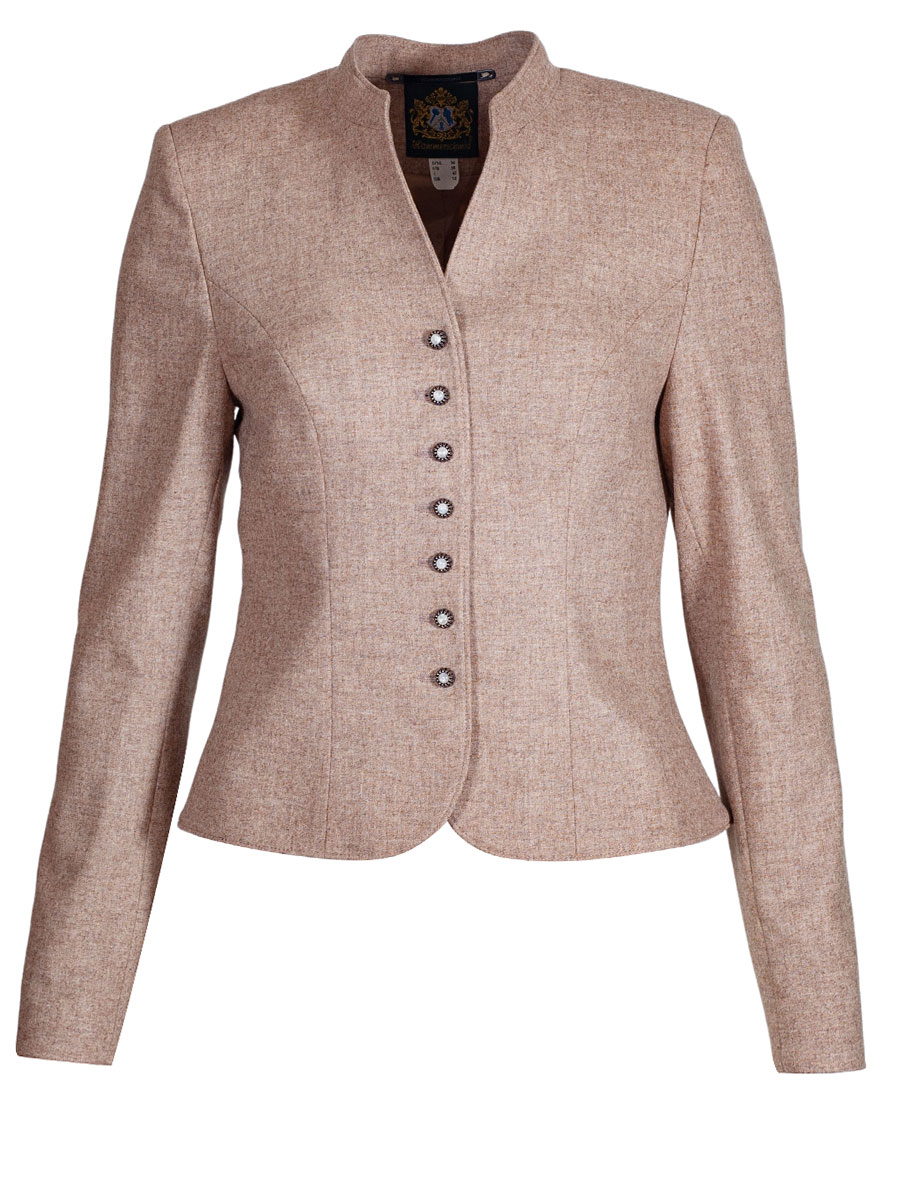 Hammerschmid Mallnitz Lodenjanker, fein, beige, Stretch