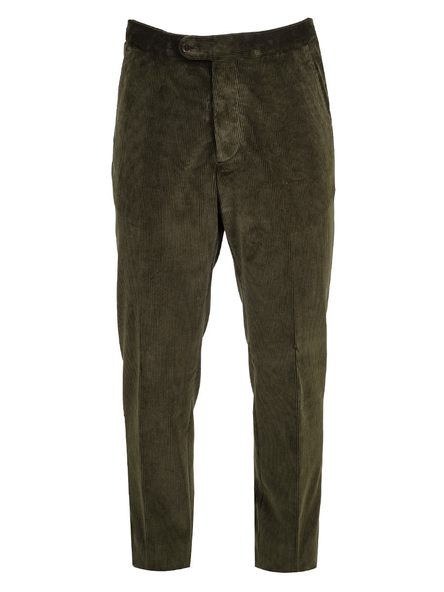 Viererspitz Markus Cordhose, Herren, oliv, hinten Riegel