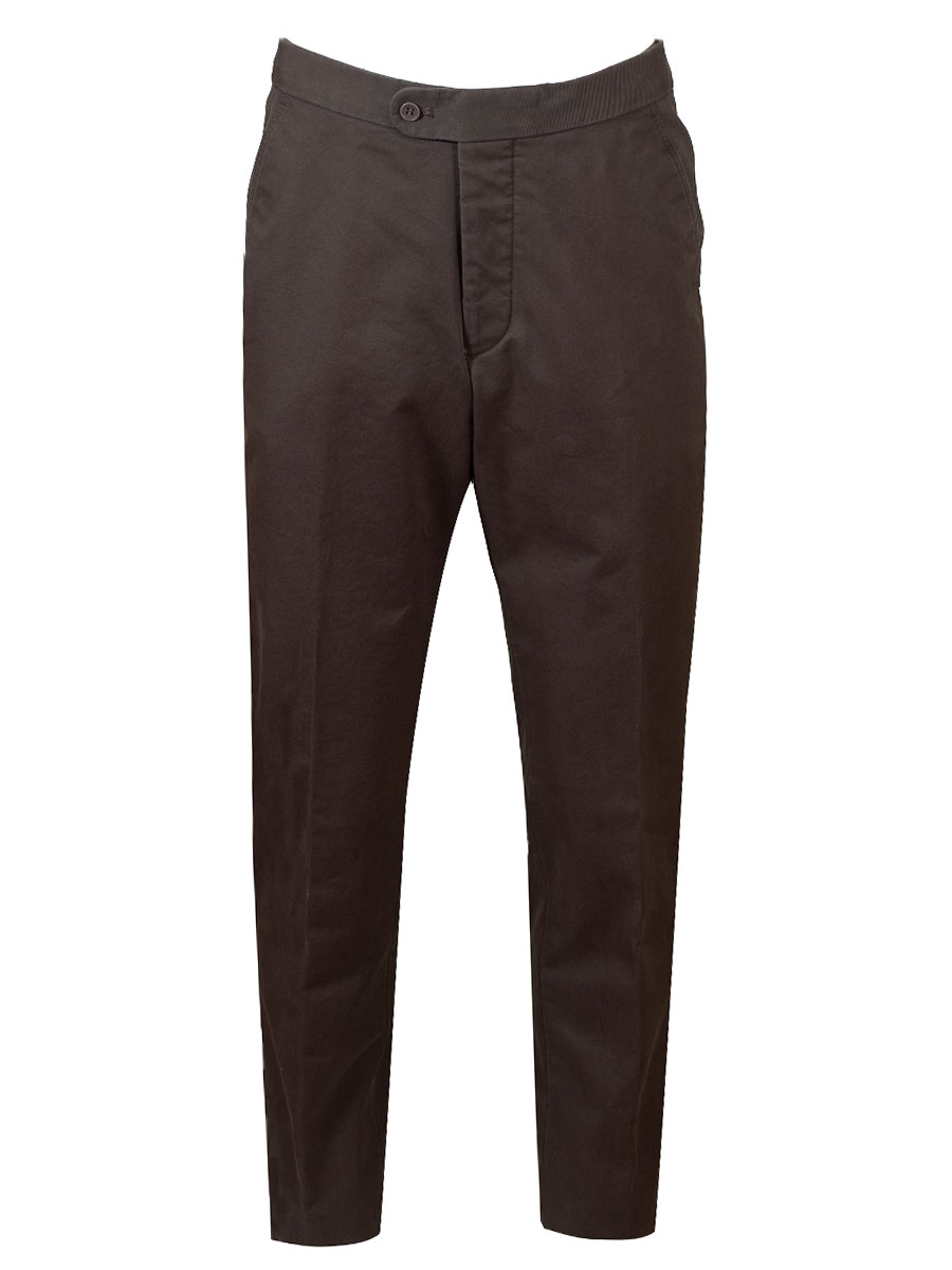 Viererspitz Markus Herrenhose, oliv, hinten Riegel