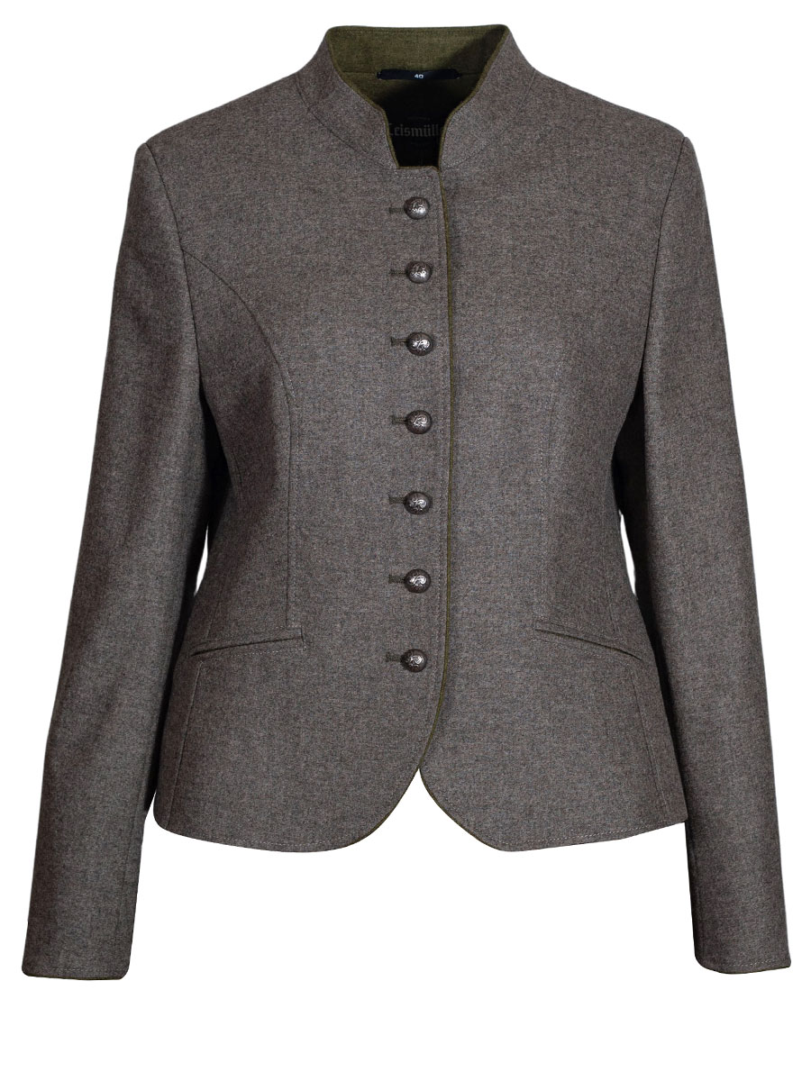 Schloß Orth Damenjanker Flora, oliv