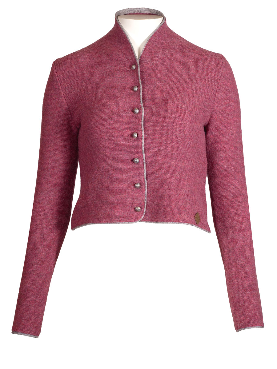 Stapf Strickjacke Dorika, clematis, Abschlüsse rolliert