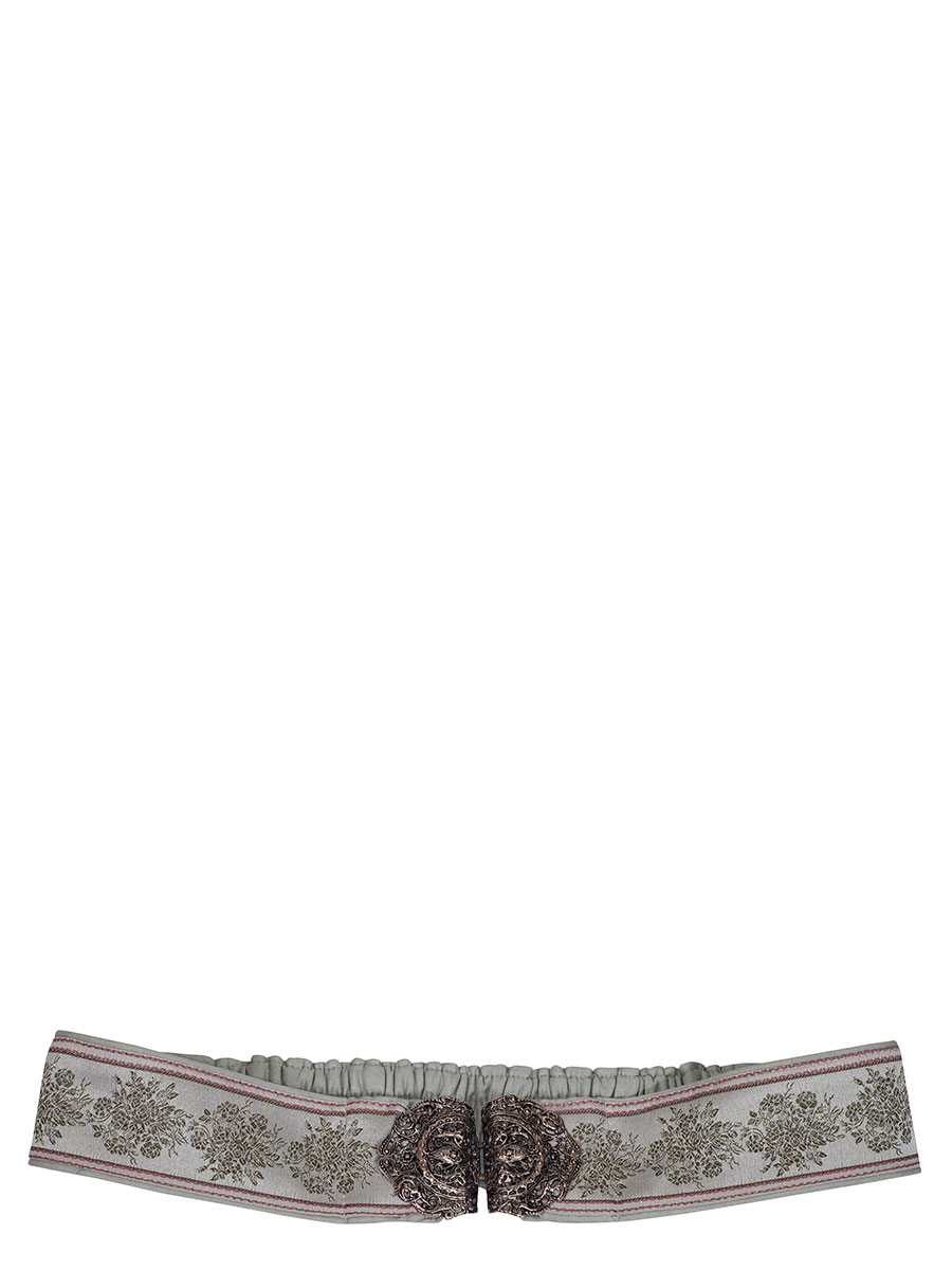 Anno Domini Design Emma Stretchgürtel heu, silberfarbene Schließe