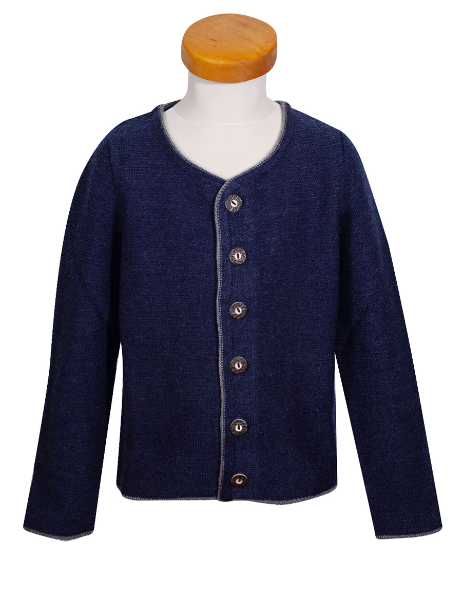 Hammerschmid Ried Strickjacke, Jungen, marineblau