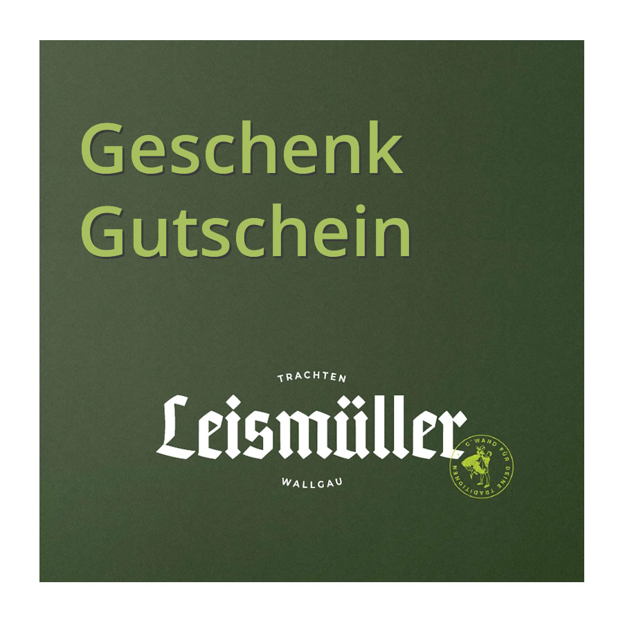 Geschenkgutschein 400 EURO, Trachten Leismüller