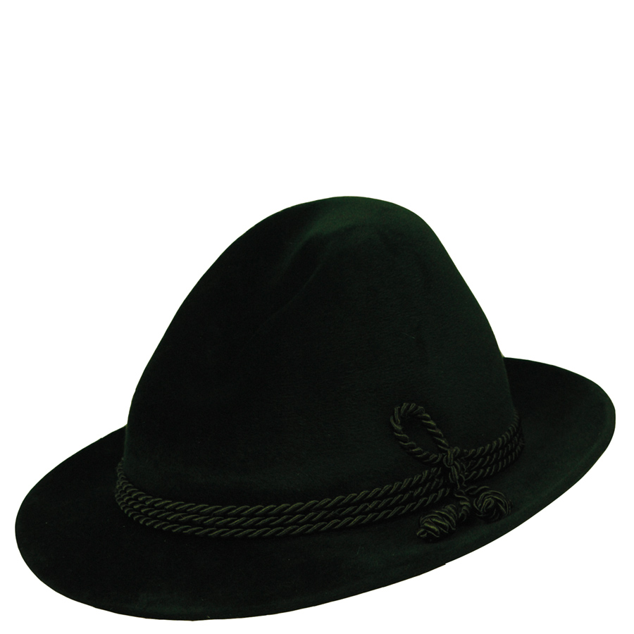 Lembert Trachtenhut Maurer Dreher Samt-Velour grün