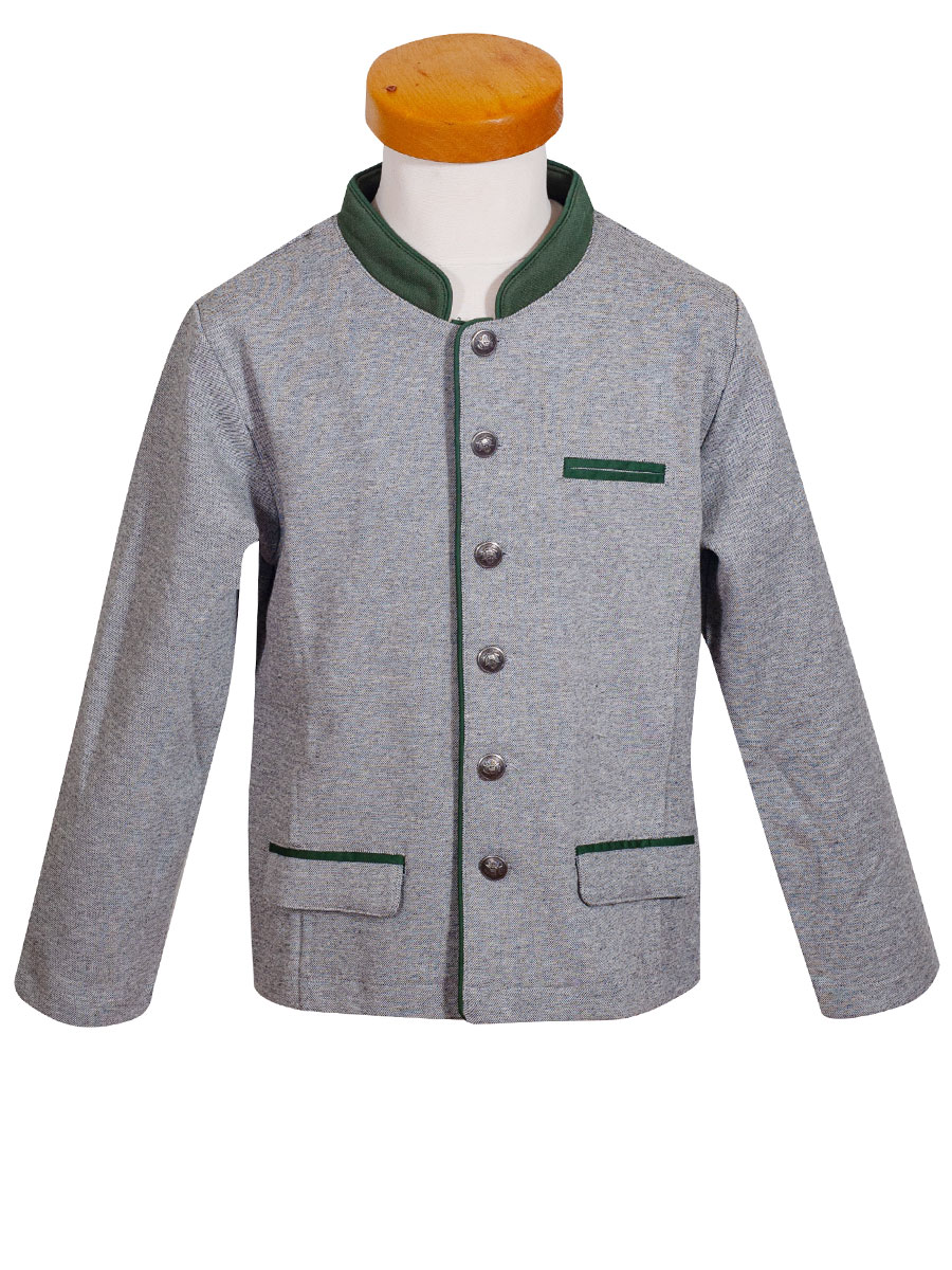 Mogo Kinderjanker, Jungen, Salober, grau-grün