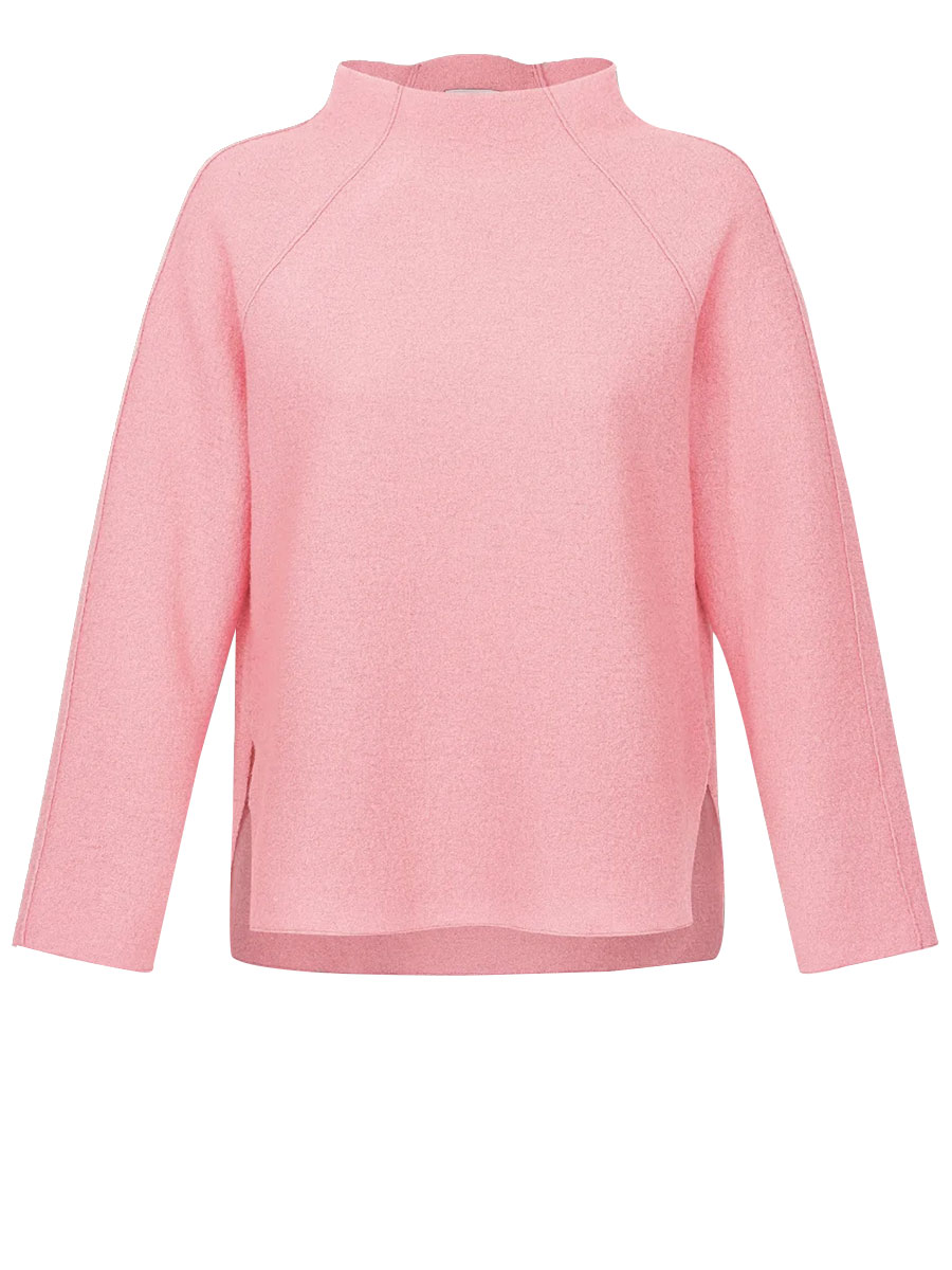Von & Zu Walkpullover, bon bon, rosa, lässig