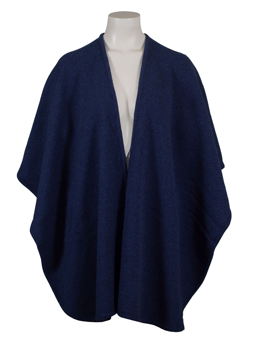 Testartikel Astrifa Strick-Poncho Simbach, schwarz #1