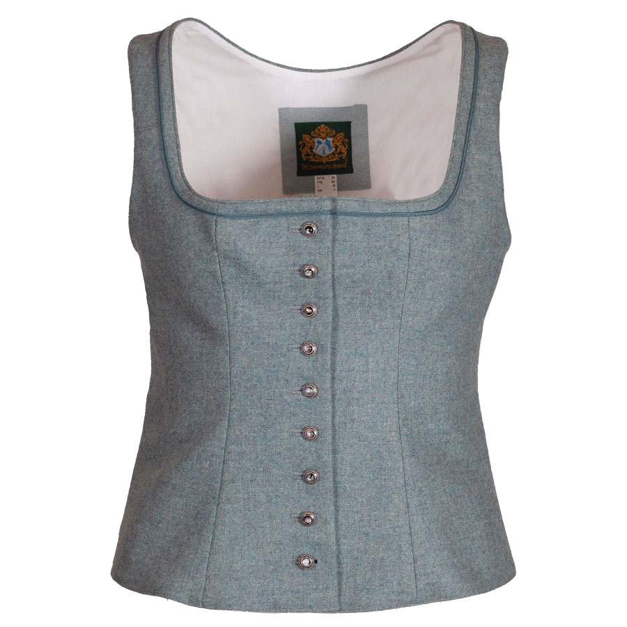 Hammerschmid Spenzer Storo, mint, tailliert, Stretch