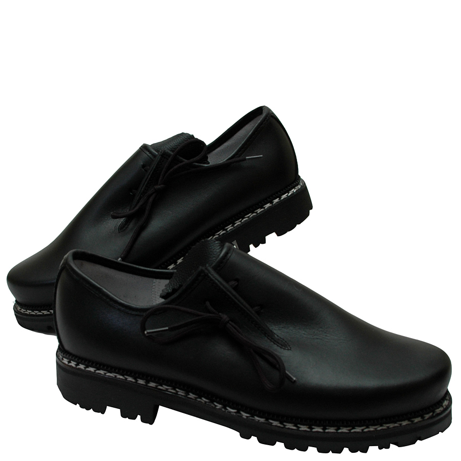 Meindl Haferlschuh schwarz mit Profilsohle