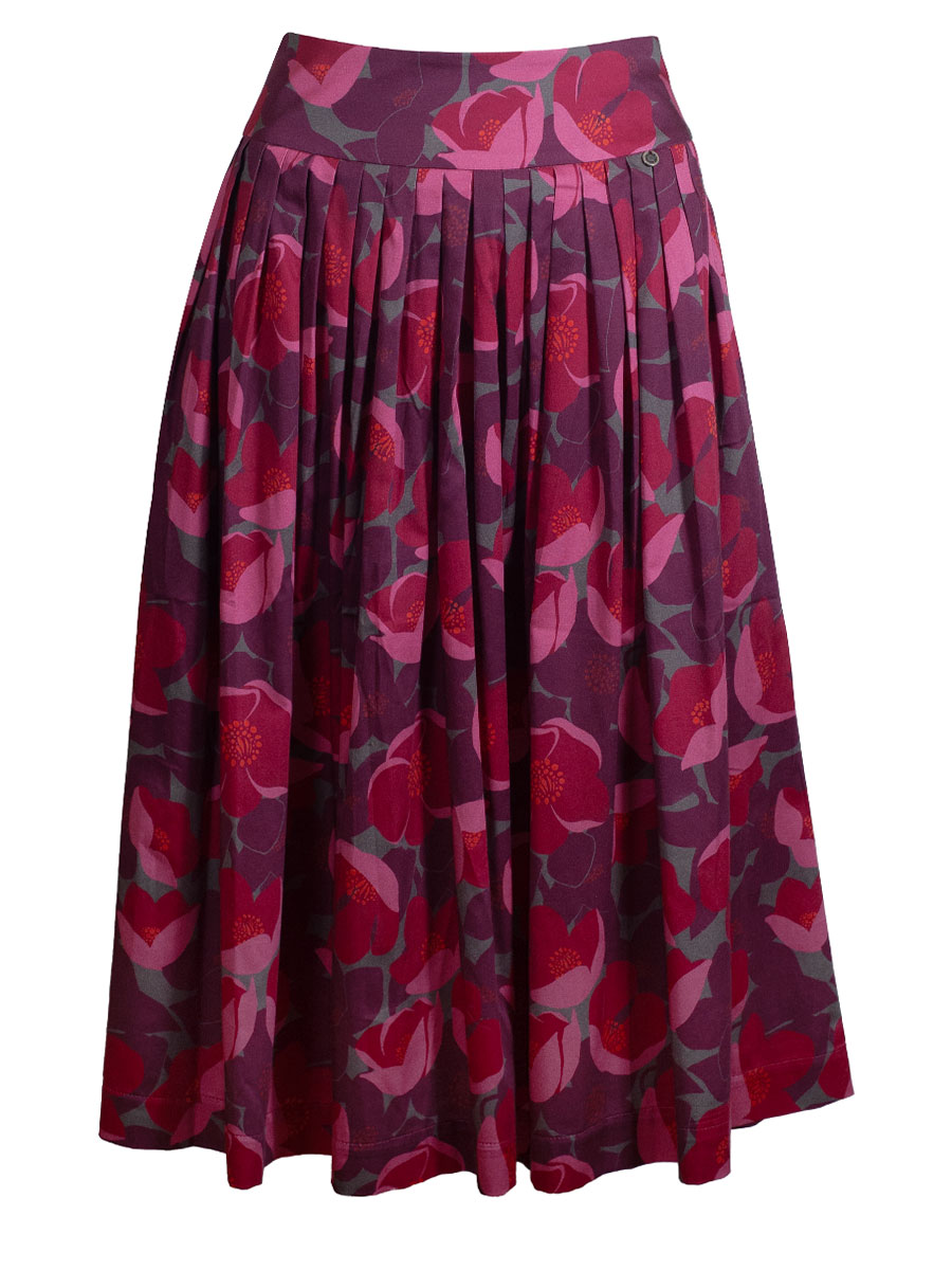 Die Rockmacherin Rock Kalo, rot-grün, gemustert