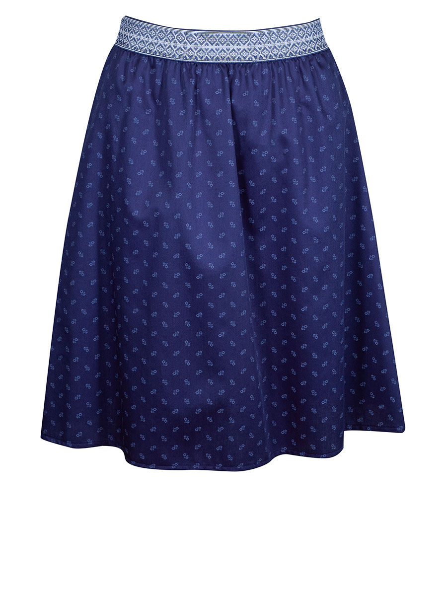 Feli und Hans Sommerrock Raffa, atlantik, geblümt, Gummibund