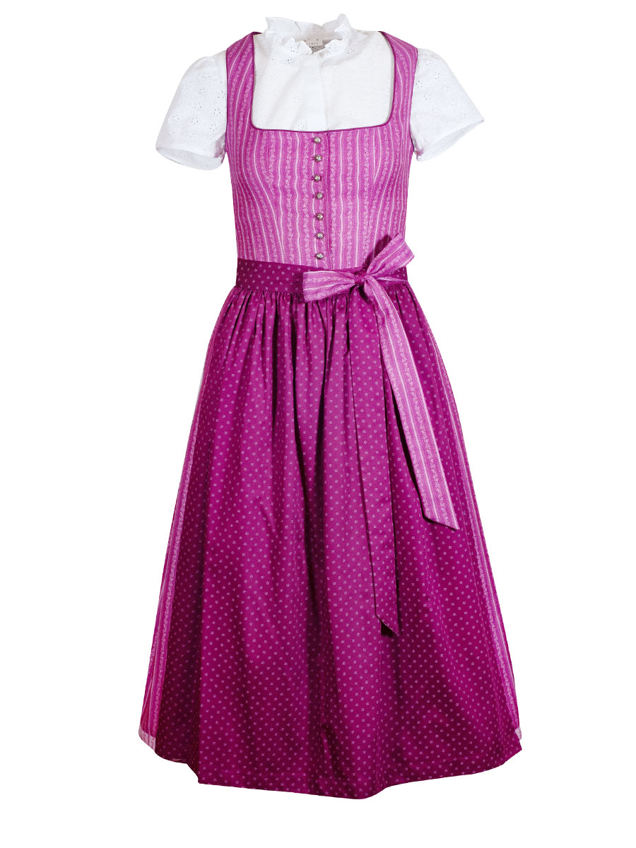 Anno Domini Dirndl Genoveva, festlich, beere, 80lg