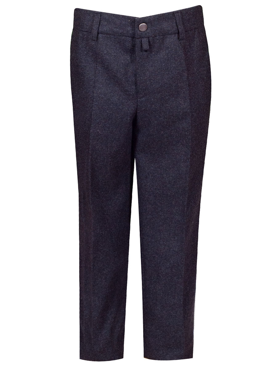 Kinder-Lodenhose anthrazit, Trachtenhose, Rundbund