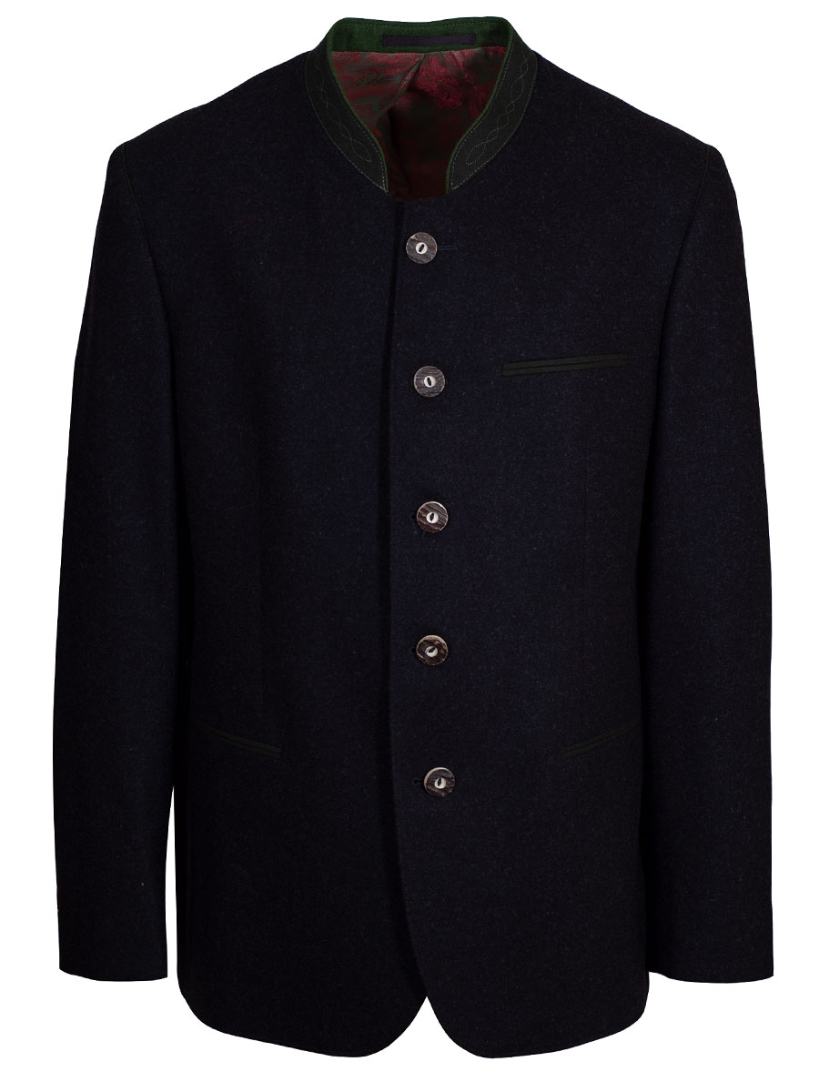 Klotz Lodenjoppe Leo anthrazit, Tuchloden