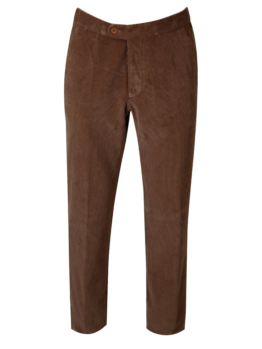 Viererspitz Markus Cordhose, Herren, eiche, hinten Riegel