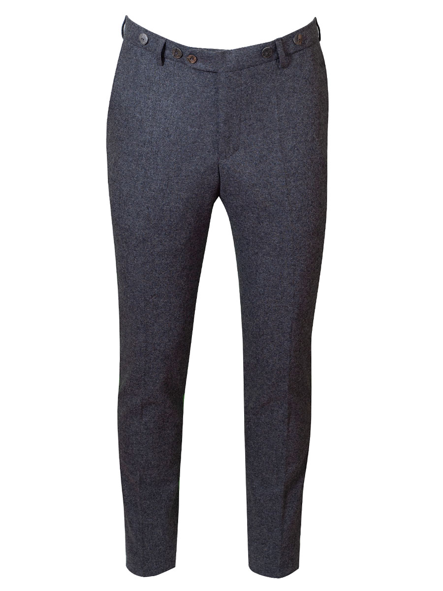 hausg'macht Lodenhose Wastl, grau, elegant