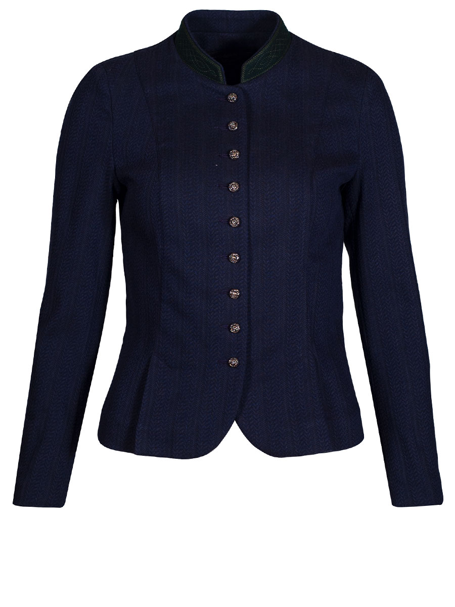 Anno Domini Design Janker Gusta, tintenblau, Stretch, elegant