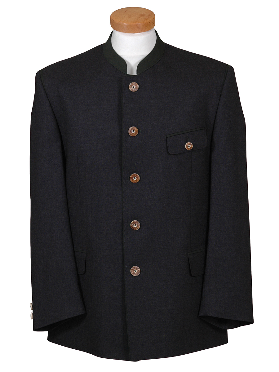 Schloß Orth leichte Anzugsjacke Asten Freskoqualität anthrazit