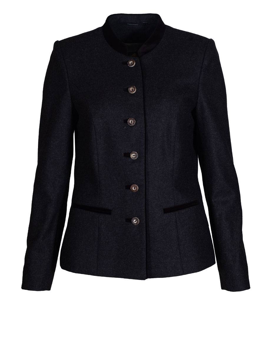 Hammerschmid Lodenjanker Dornbirn, anthrazit-schwarz