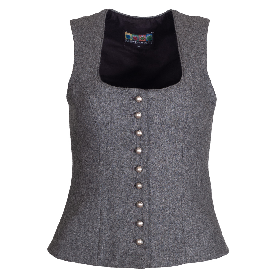 Berwin & Wolff Lodenmieder, hellgrau